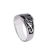 Silver Mini Harley Biker Ring