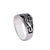 Silver Mini Harley Biker Ring