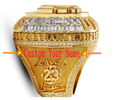 2020 LOS ANGELES LAKERS REPLICA CHAMPION RING (RIP KOBE)