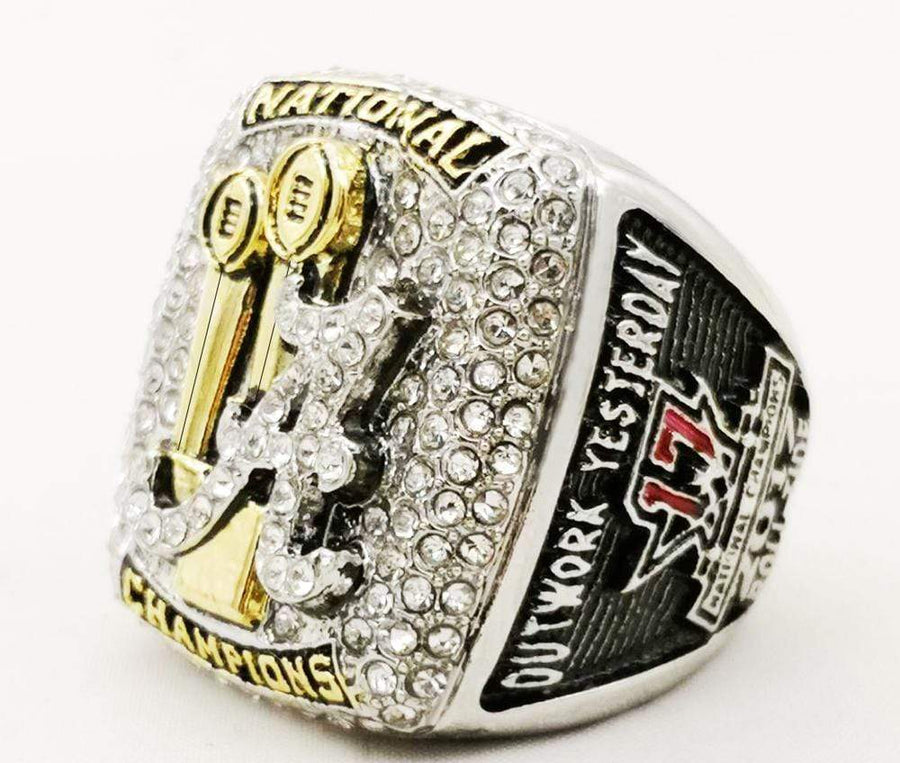 2017 Alabama Crimson Tide Replica Champion Ring