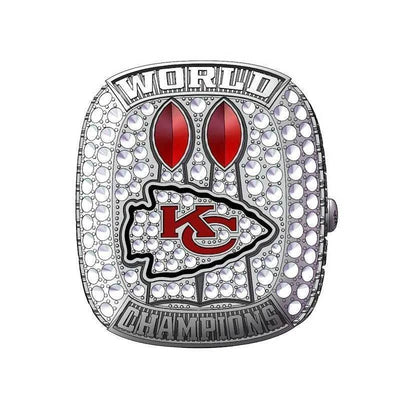 2019 Kansas City Chiefs Replica Champion Ring - Sterling Silver Edition