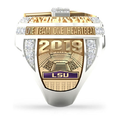 2019 Louisiana State University (LSU) Replica Champion Ring