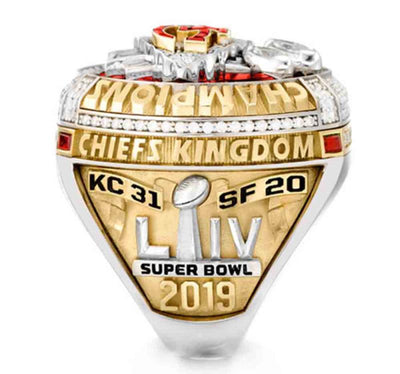 2019 - 2020 Kansas City Chiefs Replica Championship Ring