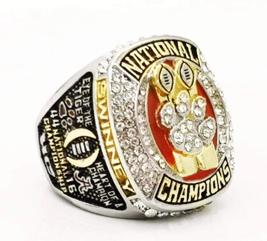 2018 Clemson Tigers Replica Champion Ring