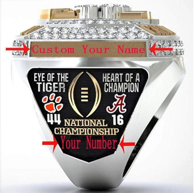 2018 Clemson Tigers Replica Champion Ring